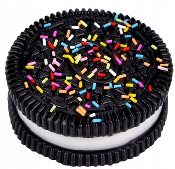 Mochi squishy klejący się gniotek antystresowy MINI CIASTKO ciasteczko OREO