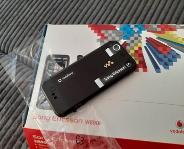 Sony Ericsson W890i НОВЫЙ мобильный телефон черный маленький новый оригинальный