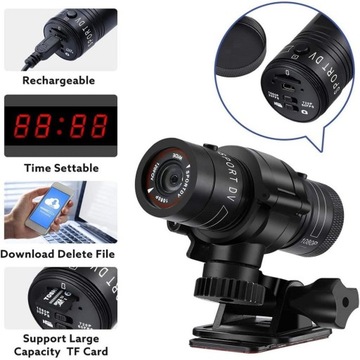 Mini odkryty polowanie kamery akcji HD DVR