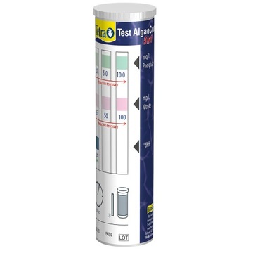 ТЕСТ В TETRA STRIPS ТЕСТ ALGAECOCONTROL 3В1