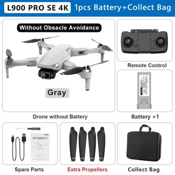 L900 PRO SE 4K HD podwójny aparat dron wizualne unikanie przeszkód