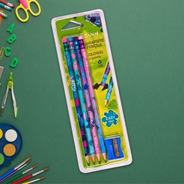 КАРАНДАШ с ластиком COLORINO Disney Stitch 4 шт.