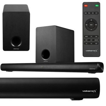 VolkanoX Hypersonic 2.1 Soundbar system+subwoofer Głośnik 120W Bluetooth