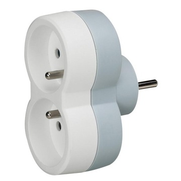 LEGRAND Rozgałęźnik 2x2P+Z pionowy 50638