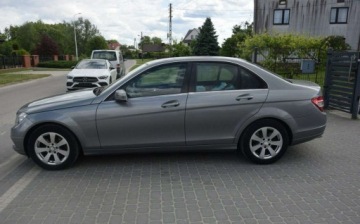 Mercedes Klasa C W204 Limuzyna 1.8 200 K 184KM 2009 Mercedes-Benz Klasa C 1.8 Kompresor 185KM 2 KPL KOL Oryginal lakier Sprowa, zdjęcie 15