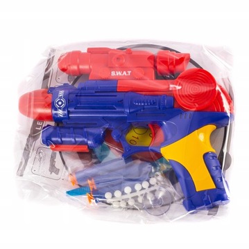 PISTOLET NA STRZAŁKI PIANKOWE DIY DO ZŁOŻENIA