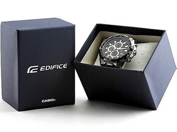 Zegarek męski CASIO EDIFICE CHRONOGRAPH stalowy