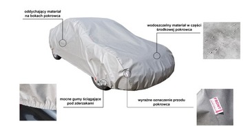 Автомобильный чехол на Fiat 125P большой седан Fiat 3W Polcover