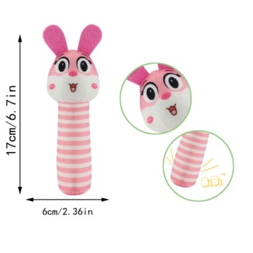 СЕНСОРНАЯ ПЛЮШЕВАЯ ИГРУШКА, ПОГРЕМКА ДЛЯ ДЕТЕЙ, ШЕЛП