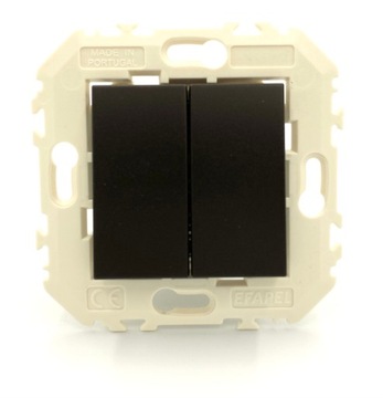EFAPEL QUADRO45 ŁĄCZNIK PODWÓJNY ZWIERNY 45156KWPM