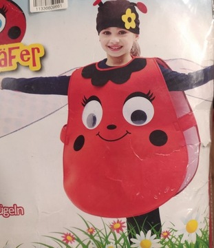 Przebranie strój dla dzieci biedronka 4-6 lat