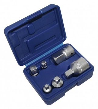 ADAPTERY REDUKCJE 1/4 -3/4 6 SZT. ZESTAW A-6HAS