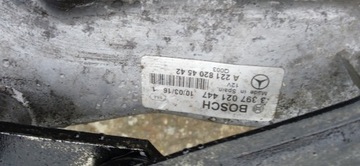 MERCEDES S W221 MOTOREK STĚRAČE LEVÝ PRAVÝ UK 1397220672 1397220589