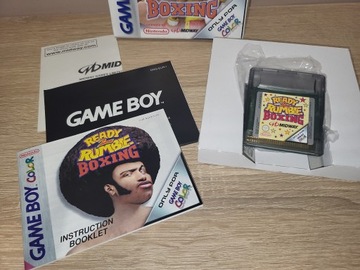 READY 2 RUMBLE BOXING — GAME BOY COLOR GBC ПОЛНАЯ КОМПЛЕКТАЦИЯ