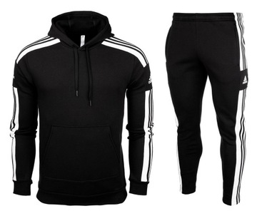 Adidas komplet męski Squadra 21 z kapturem roz.L