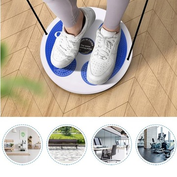 WIELOFUNKCYJNY GRAMOFON 3D Z MAGNESEM DO MASAŻU I FITNESSU TRENING TALII