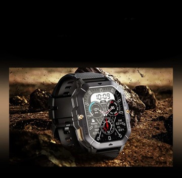 Мужские часы SMARTWATCH Rubicon ЗВОНКИ СМС ШАГОМЕТР СЕРДЕЧНОЕ ДАВЛЕНИЕ