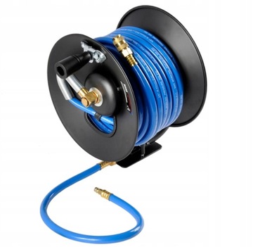 PRZEWÓD PNEUMATYCZNY NA ZWIJAKU WĄŻ NA BĘBNIE 15M