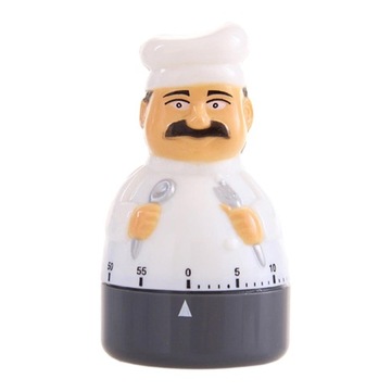 Mechaniczny timer Zarządzanie czasem Głośny alarm Minutnik kuchenny