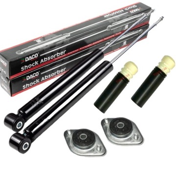 2X TLUMIČE ZADNÍ + ULOŽENÍ DORAZY BMW E36 E46