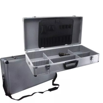 АЛЮМИНИЕВЫЙ ЧЕМОДАН DEDRA ДЛЯ ИНСТРУМЕНТОВ 640X320X150