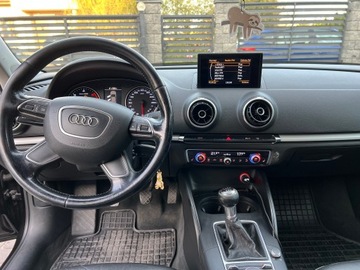 Audi A3 8V Hatchback 3d 1.6 TDI clean diesel 110KM 2014 Audi A3 2015R Skóra Klimatronik Tempomat Navi Alu Felgi 6-Biegów Bezwypadek, zdjęcie 4