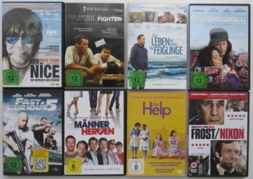 Джек Тейлор , Боец , Блеск , Чайнатаун , Вальмон , Эмма / 52 DVD без EN