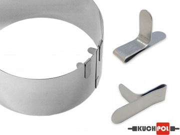 ВЫСОТА КОНДИТЕРСКОГО ОБОДКА КРУГЛОЙ ФОРМЫ ДЛЯ ТОРТА. 8 см