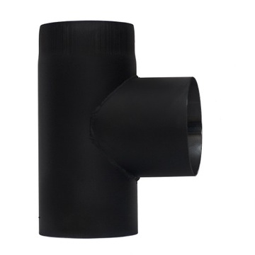 REDUKCJA ODWROTNA 150-120 spalinowa czarna dymna gruba 2mm KOMIN CZOPUCH
