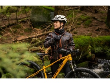 ВЕЛОСИПЕДНАЯ КУРТКА Kross ETHER, L оранжевая