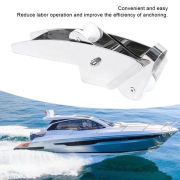 РОЛИКОВАЯ НАПРАВЛЯЮЩАЯ НОЛОВОГО ЯКОРЯ ДЛЯ РЫБАЛОЧНОЙ СУДЫ