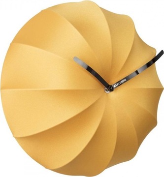 Zegar ścienny Karlsson Stretch żółty 40cm +BATERIE KA5792YE