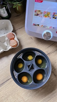 Wkładka do gotowania jajek steamEGGS do Monsieur Smart Connect Lidlomix