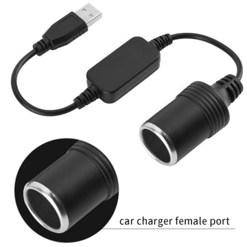 АДАПТЕР-ПРЕОБРАЗОВАТЕЛЬ USB ПРИЖИГАЛКА 12В
