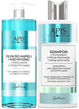 Apis Zestaw Optima pod prysznic Chroni przed przesuszeniem Odprężenie