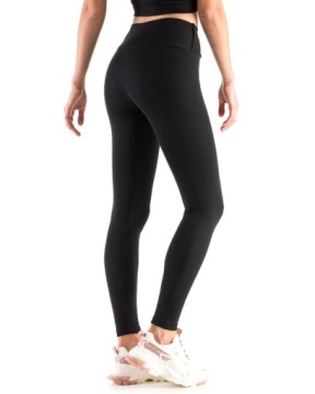 ЖЕНСКИЕ УТЕПЛЕННЫЕ ЛЕГГИНСЫ С ПАНЕЛЯМИ ЧЕРНЫЙ L