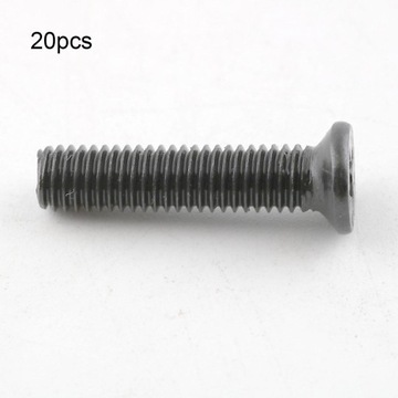 20 переносных винтов с левой резьбой M6x22 мм