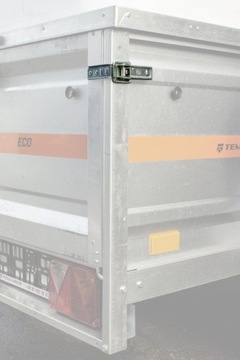 Zaczep burtowy z zapinaczem WINTERHOFF kompletne zamknięcie burty przyczepy