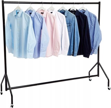 AMAZONBASICS WIESZAK STOJAK NA UBRANIA 1,82X1,52XM