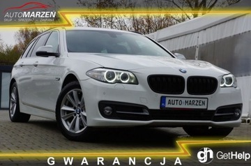 BMW Seria 5 F10-F11 Limuzyna 520d 184KM 2014 BMW Seria 5 2.0 Diesel 184 KM, 4x4, Automat, Lift, Skora, Biksneon, Hak, G, zdjęcie 1