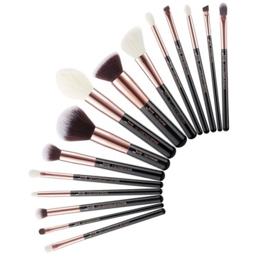 Набор из 15 кистей для макияжа Jessup T160
