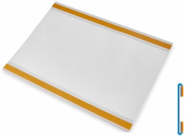 KIESZEŃ PLAKATOWA SAMOPRZYLEPNA Z TAŚMĄ 2X19 MM - A5 POZIOM - 10 SZT