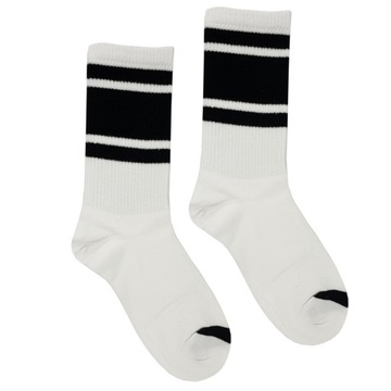 5x МОЛОДЕЖНЫЕ СПОРТИВНЫЕ ЖЕНСКИЕ НОСКИ ДЛЯ СТАРШЕЙ ШКОЛЫ, БЕЛЫЕ ДЛИННЫЕ