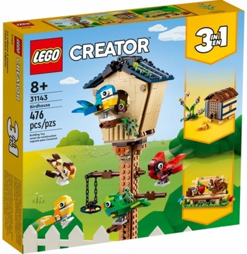 LEGO Creator 3 w 1 31143 Domek Budka Dla Ptaków