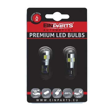 ŻARÓWKA LED T10 W5W 3 W EPL07 2 szt.