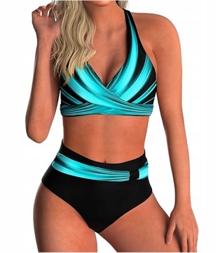 STRÓJ KĄPIELOWY DAMSKI DWUCZĘŚCIOWY BIKINI PUSH UP