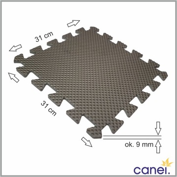 THICK FOAM MAT Большой цветной пазл из пенопласта