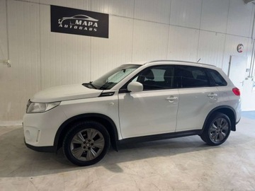 Suzuki Vitara III SUV 1.6 DDiS 120KM 2015 Suzuki Vitara Rej PL Bezwypadek 2 kpl kol Klimatronik Grzane fotele Serwis