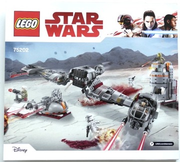 LEGO INSTRUKCJA STAR WARS 75202 Obrona Crait