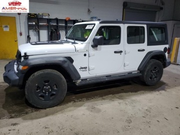 Jeep 2021 Jeep Wrangler 2021r., Unlimited Sport, od ubezpieczalni 3.6 Benzyna 285KM